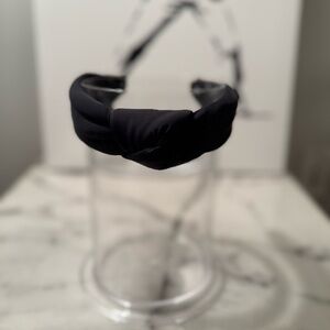 Lele Sadoughi Jet Neoprene Knotted Headband